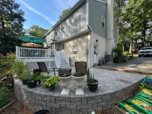 paver and patios installed in a home