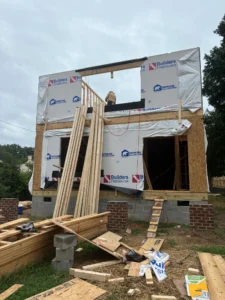 Home Addition Work in Progress