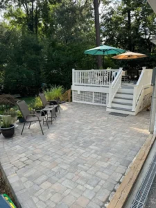 Paver Patio Work Done