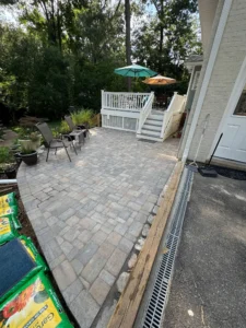 Paver Patio by LHC Services