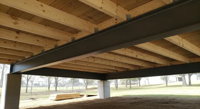 A strong deck beam