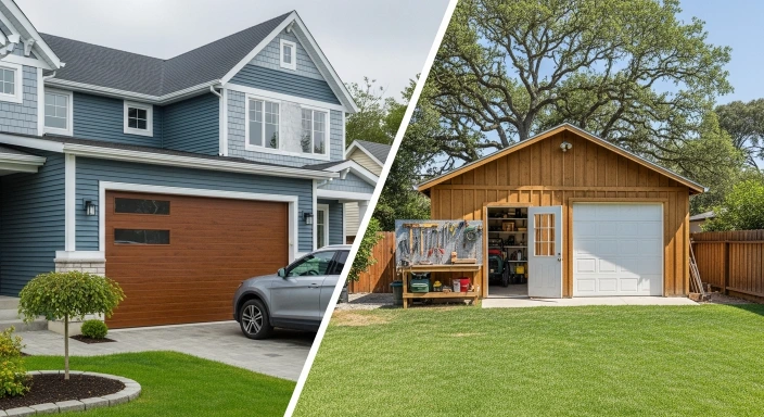 Attached vs Detached Garages