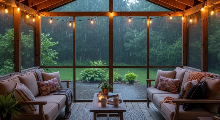 Deck vs screened porch ideas 9