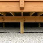 Moisture Control Under Deck