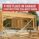 Red Flags to Watch for During Garage Construction