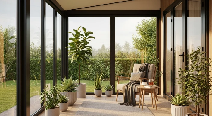 Sunroom design idea