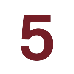 Five number image